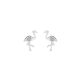 Flamingo CZ Earrings