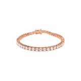 14K Gold Plated Tennis Bracelet 3mm Cubic Zirconia