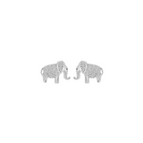 Elephant CZ Earrings