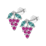 Grapes CZ Earrings