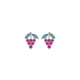 Grapes CZ Earrings