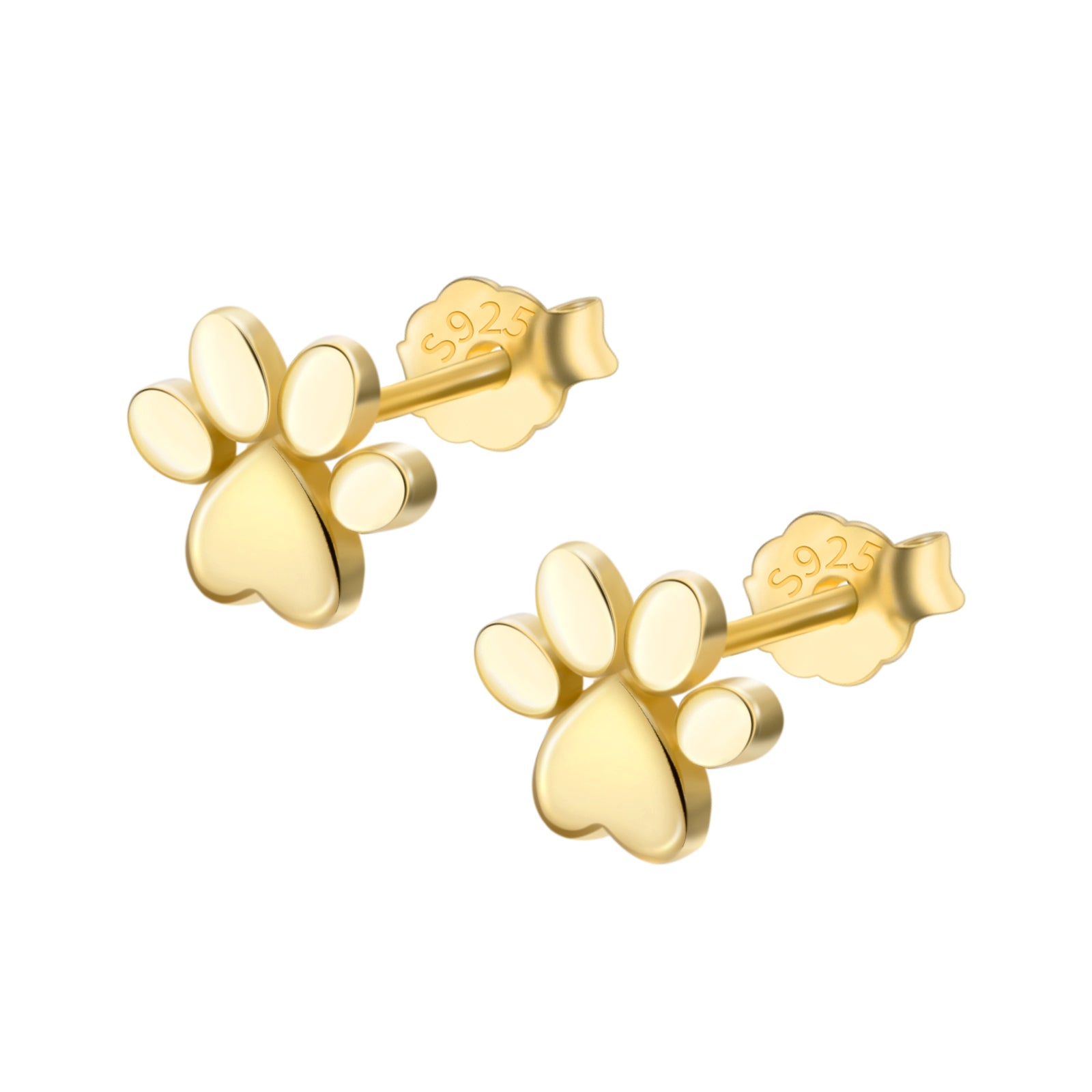 Dog Paw Earrings