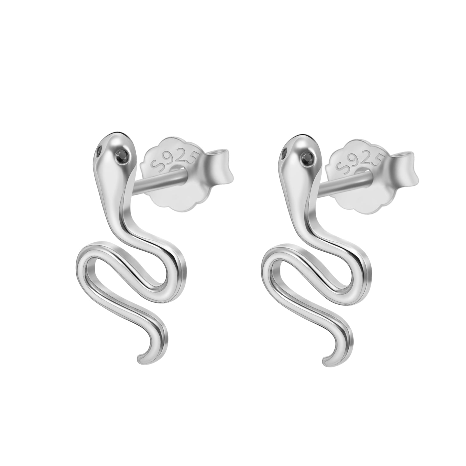 Snake CZ Earrings