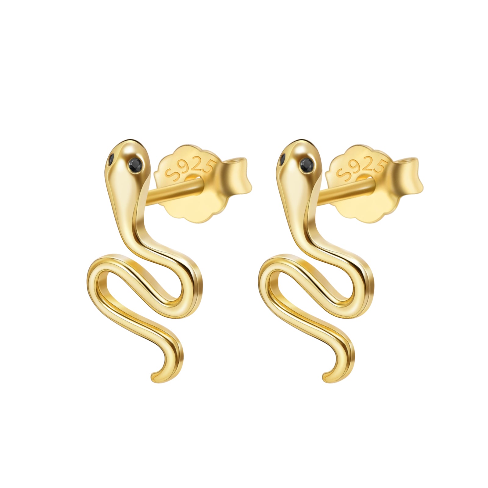 Snake CZ Earrings