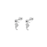 Seahorse CZ Earrings