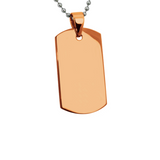 Dog Tag Pendant
