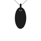 Oval Charm Pendant