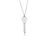 Hexagon Key Charm Pendant