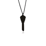 Hexagon Key Charm Pendant