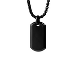 Dog Tag Charm Pendant