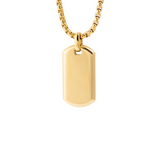 Dog Tag Charm Pendant