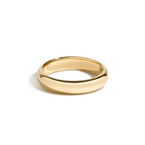 4mm Silver Wedding Band Ring