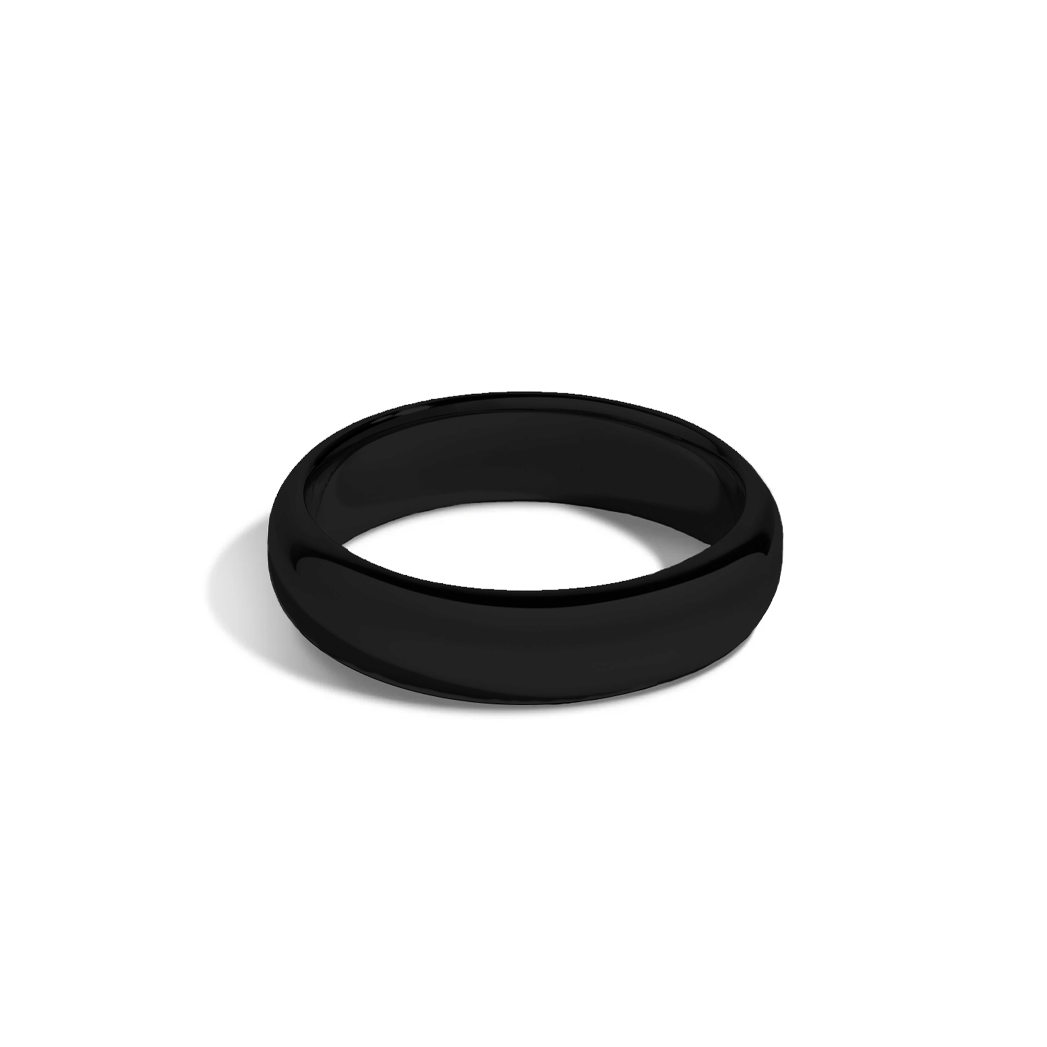 5mm Silver Wedding Band Ring