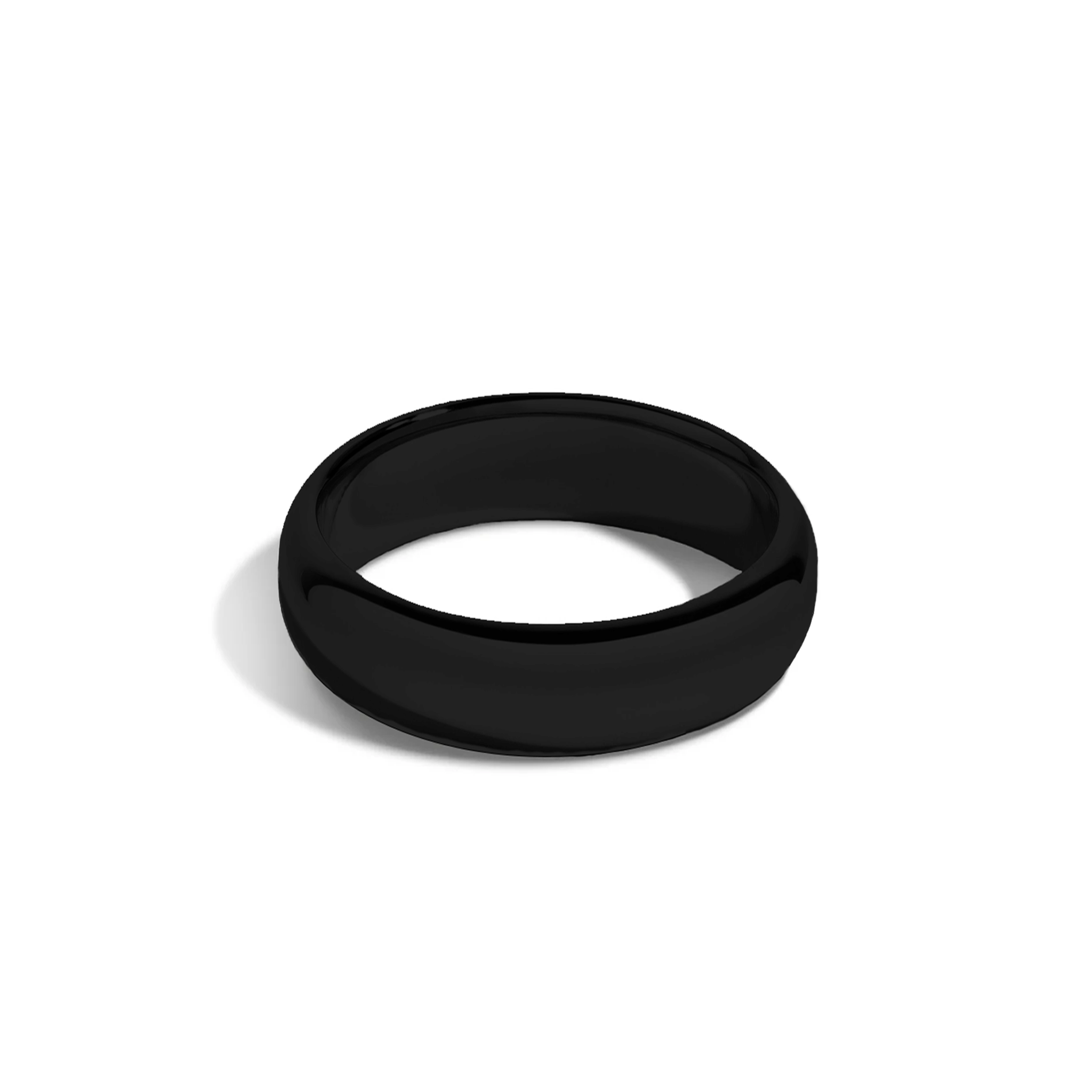 6mm Silver Wedding Band Ring