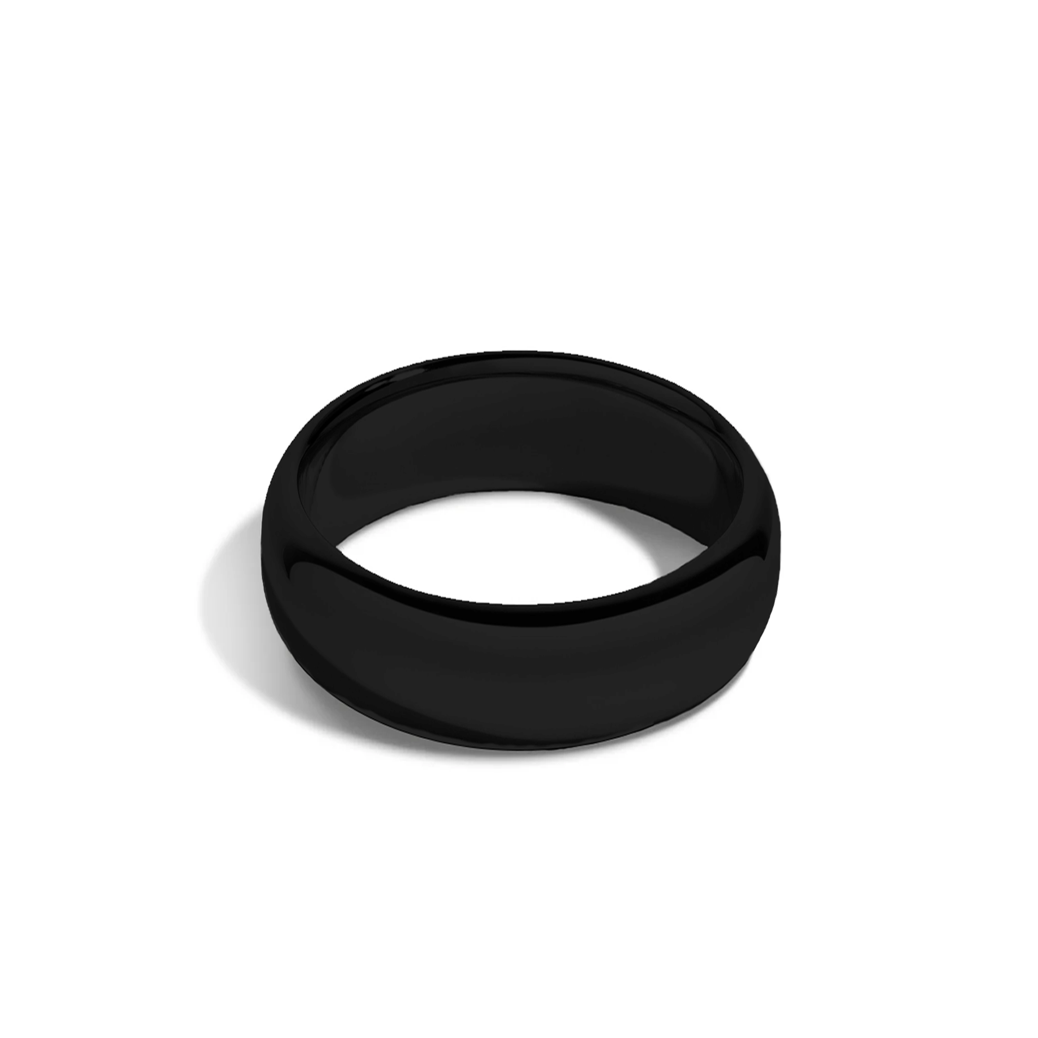 7mm Silver Wedding Band Ring