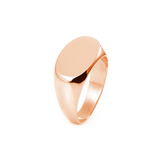 Oval Flat Top Ring