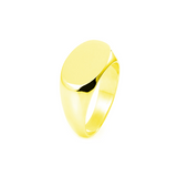 Oval Flat Top Ring