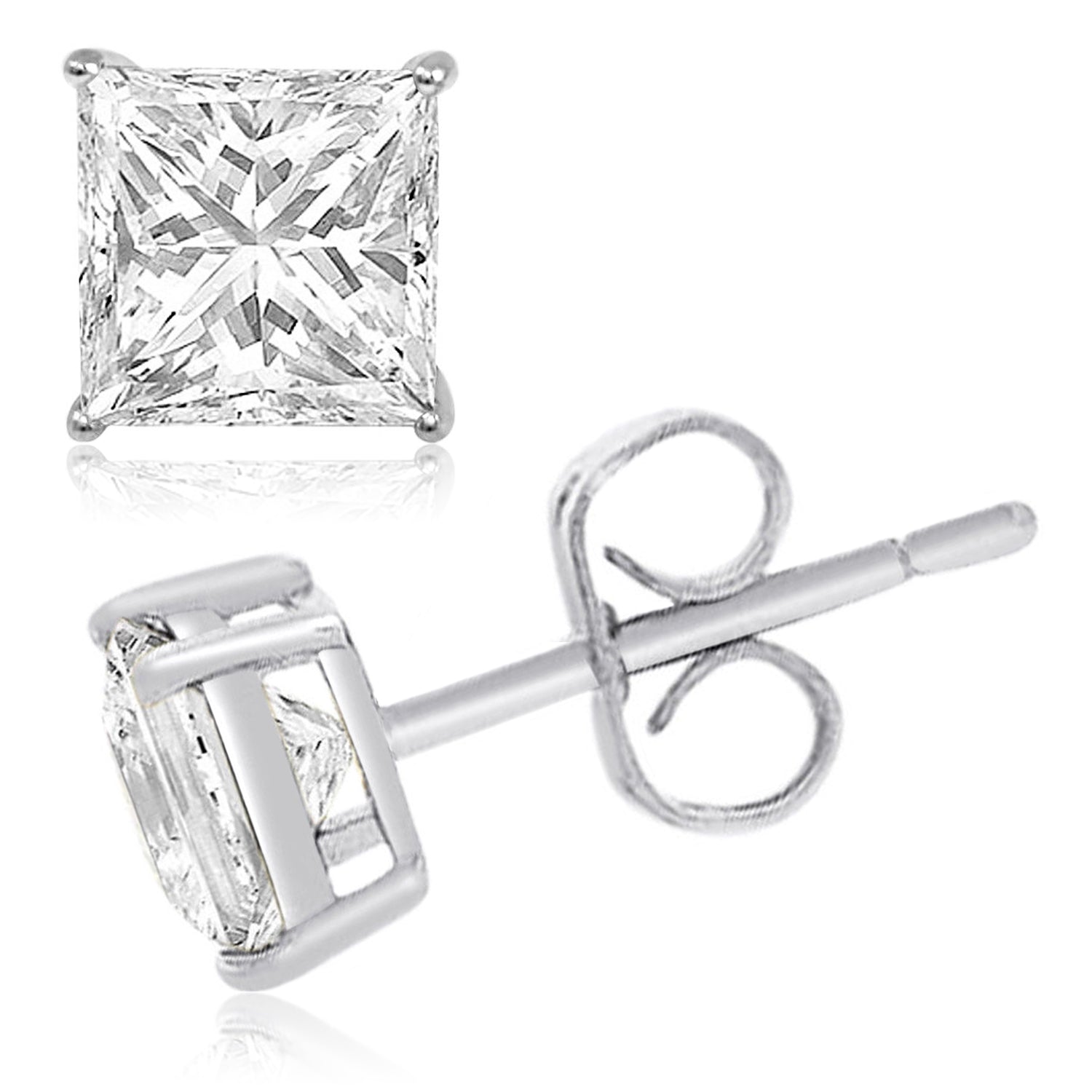Princess Silver Studs