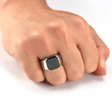 Square Flat Top Ring