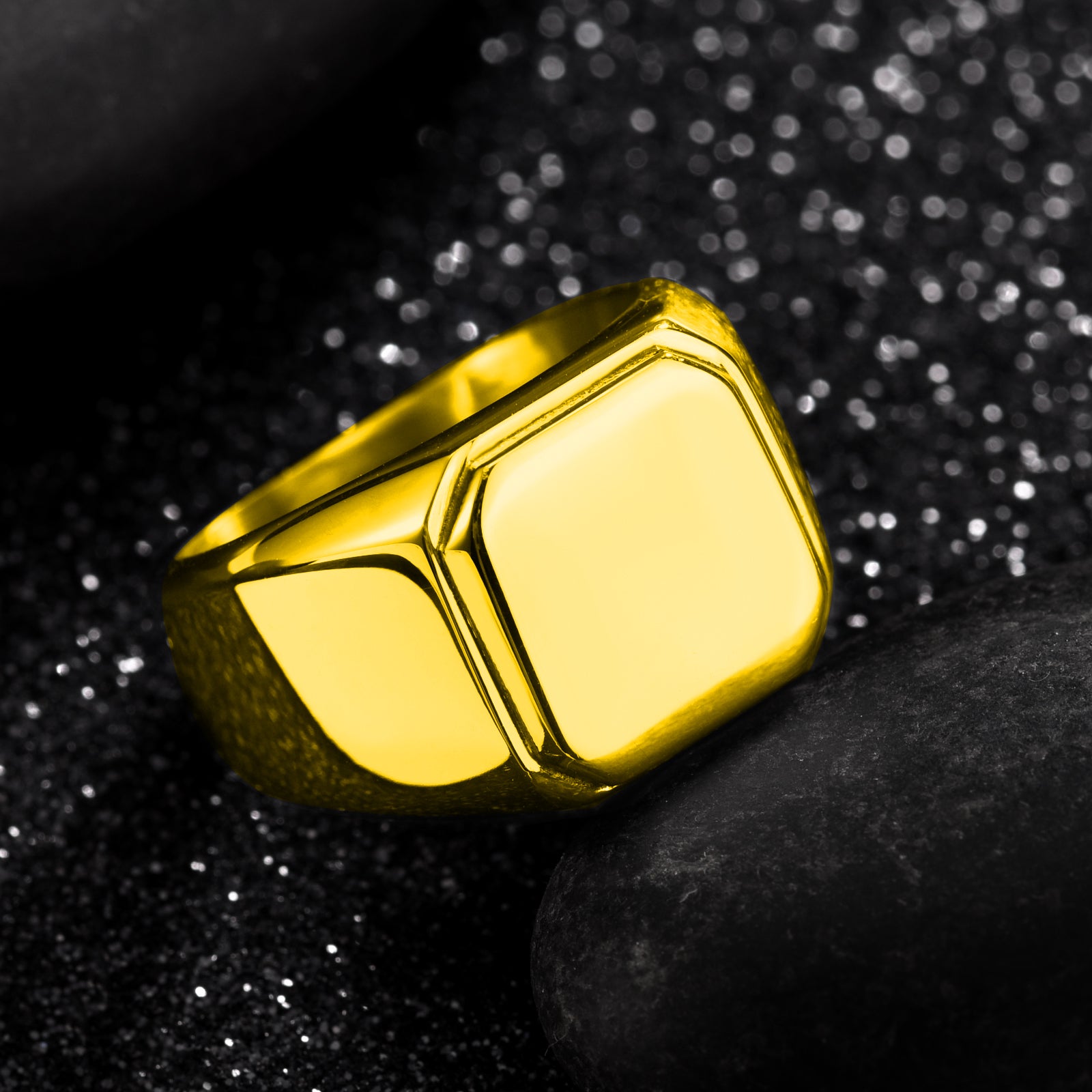 Square Flat Top Ring