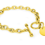 Circle Charm Bracelet & Necklace