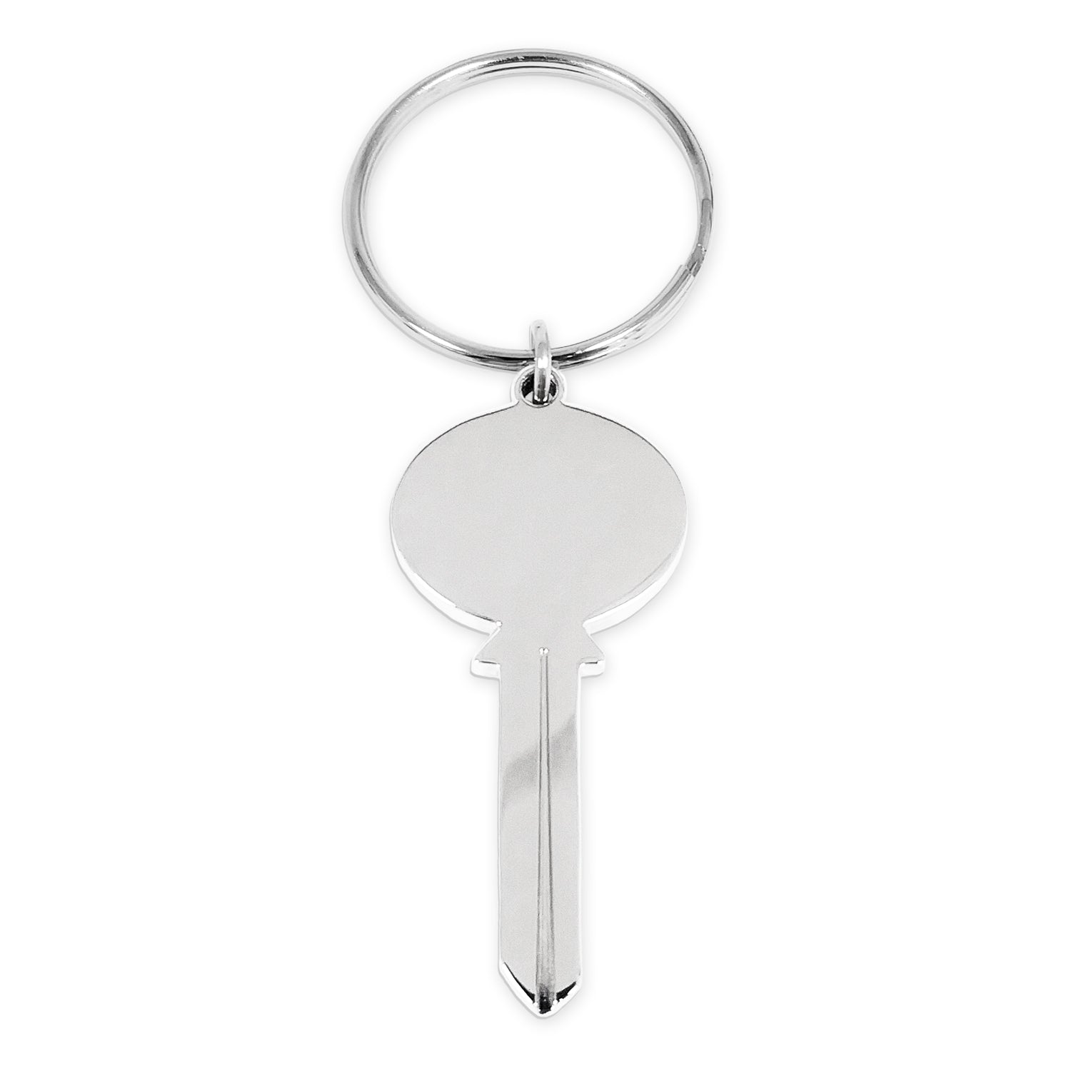 Oval Key Charm Pendant