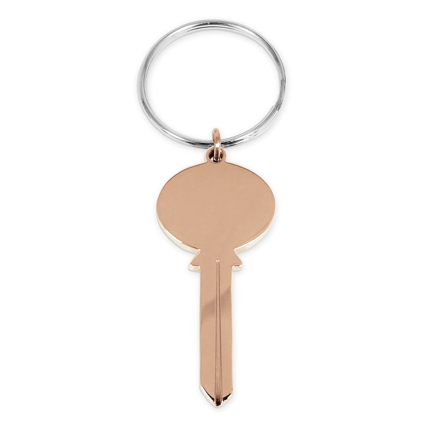 Oval Key Charm Pendant